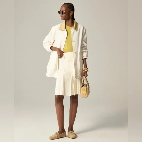 J. Crew Light Khaki Suede Driving Loafers Size 5 - Picture 9 of 10